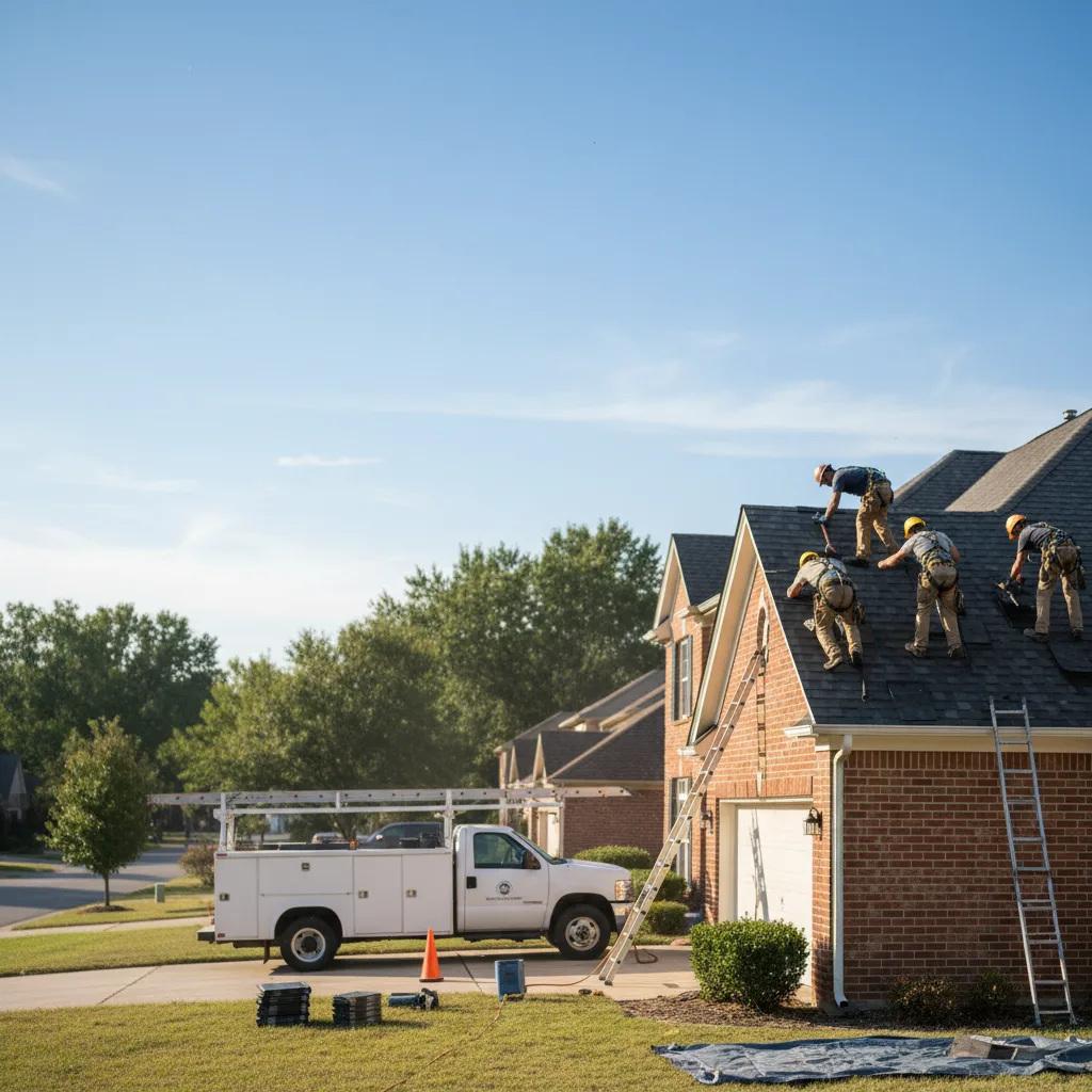 Roof Repair in Hanna City